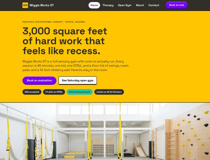 Wiggle Works OT home page